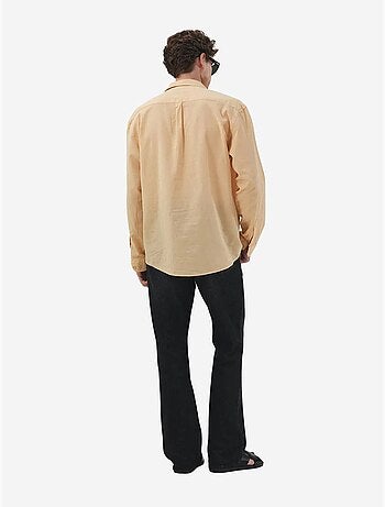 Chemise homme en popeline de coton coupe classique giesto