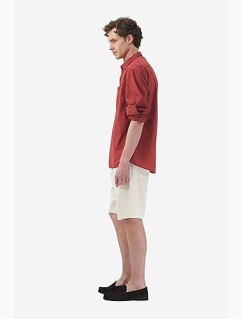 Chemise homme en popeline de coton coupe classique giesto