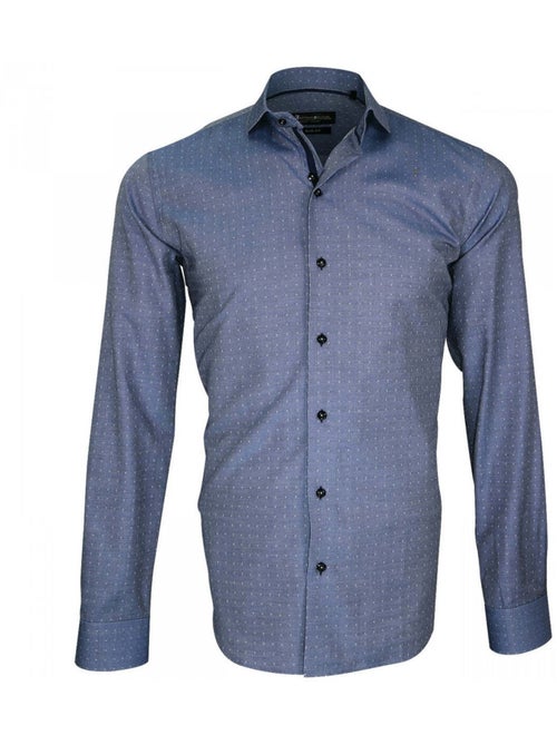 Chemise homme en twill coupe cintrée GINGER Emporio balzani - Kiabi Chemise homme en twill coupe cintrée GINGER Emporio balzani - Kiabi
