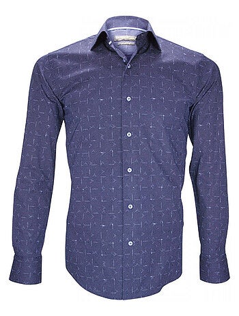 Chemise homme fantaisie coupe cintrée REGGIO Emporio balzani