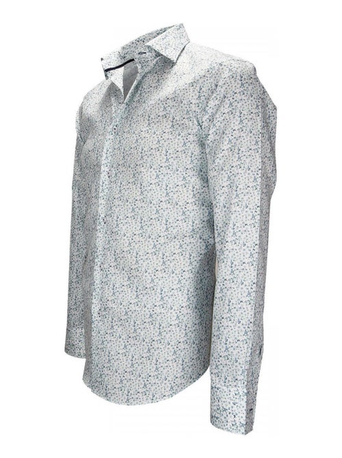 Chemise homme fantaisie coupe cintrée TOTTENHAM Andrew Mac Allister Vert , 38 - Kiabi