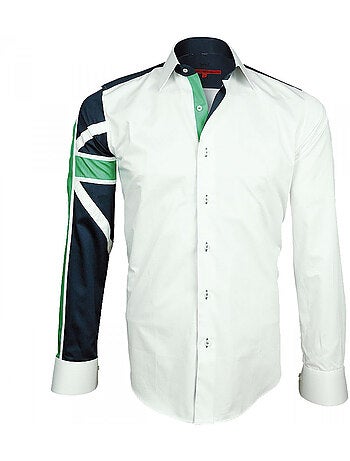Chemise homme fashion coupe cintrée BRITANICA Andrew Mac Allister
