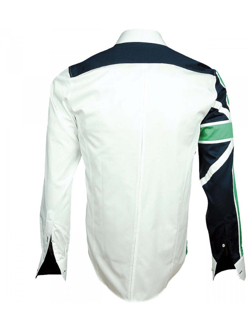 Chemise homme fashion coupe cintrée BRITANICA Andrew Mac Allister Rouge , 39 Rouge - Kiabi