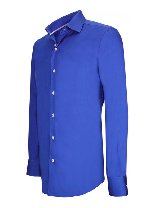 Chemise homme fashion coupe cintrée LORIS Emporio balzani Bleu roi , 44 - Kiabi