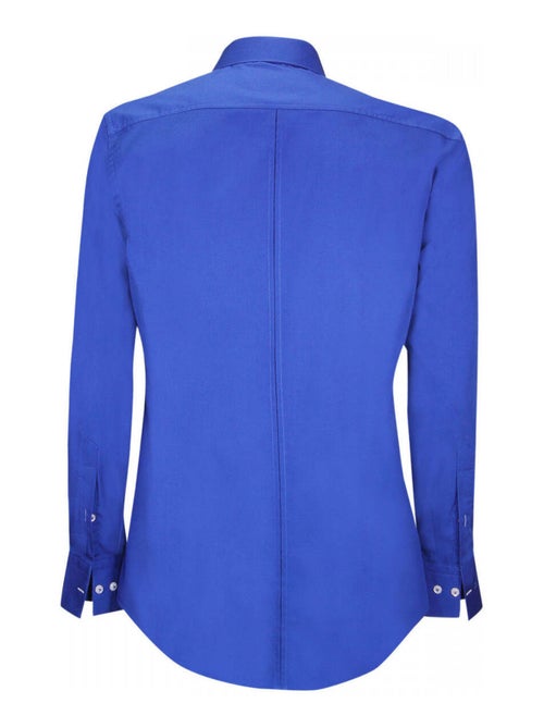 Chemise homme fashion coupe cintrée LORIS Emporio balzani Bleu roi , 44 - Kiabi