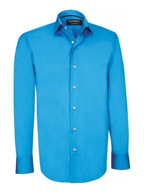 Chemise homme fashion coupe cintrée LORIS Emporio balzani Bordeaux , 41 - Kiabi