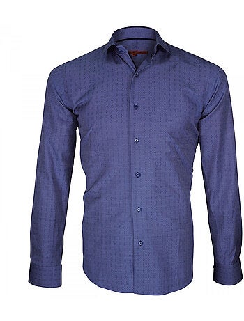 Chemise homme fil à fil coupe cintrée BARKING Andrew Mac Allister
