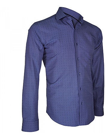 Chemise homme fil à fil coupe cintrée BARKING Andrew Mac Allister