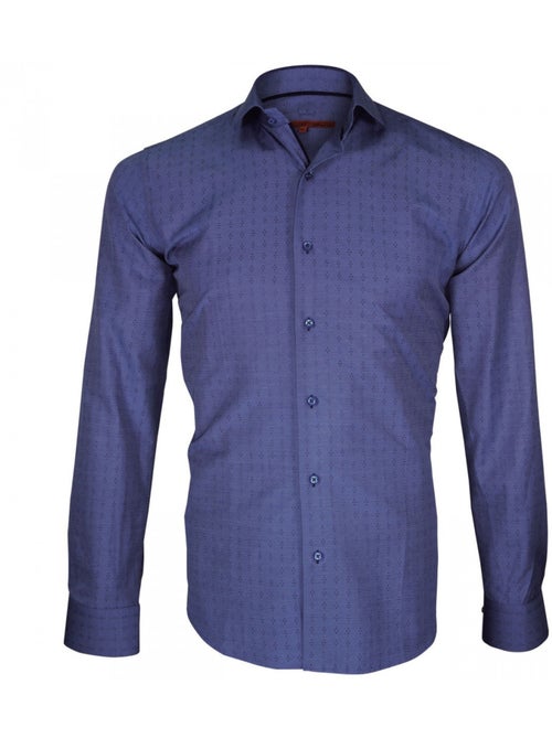 Chemise homme fil à fil coupe cintrée BARKING Andrew Mac Allister - Kiabi