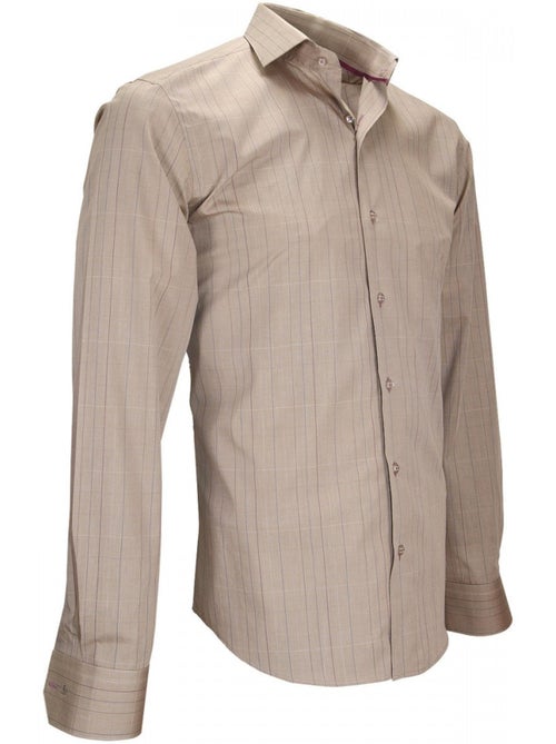 Chemise homme fil à fil coupe cintrée SETTIMO Emporio balzani - Kiabi