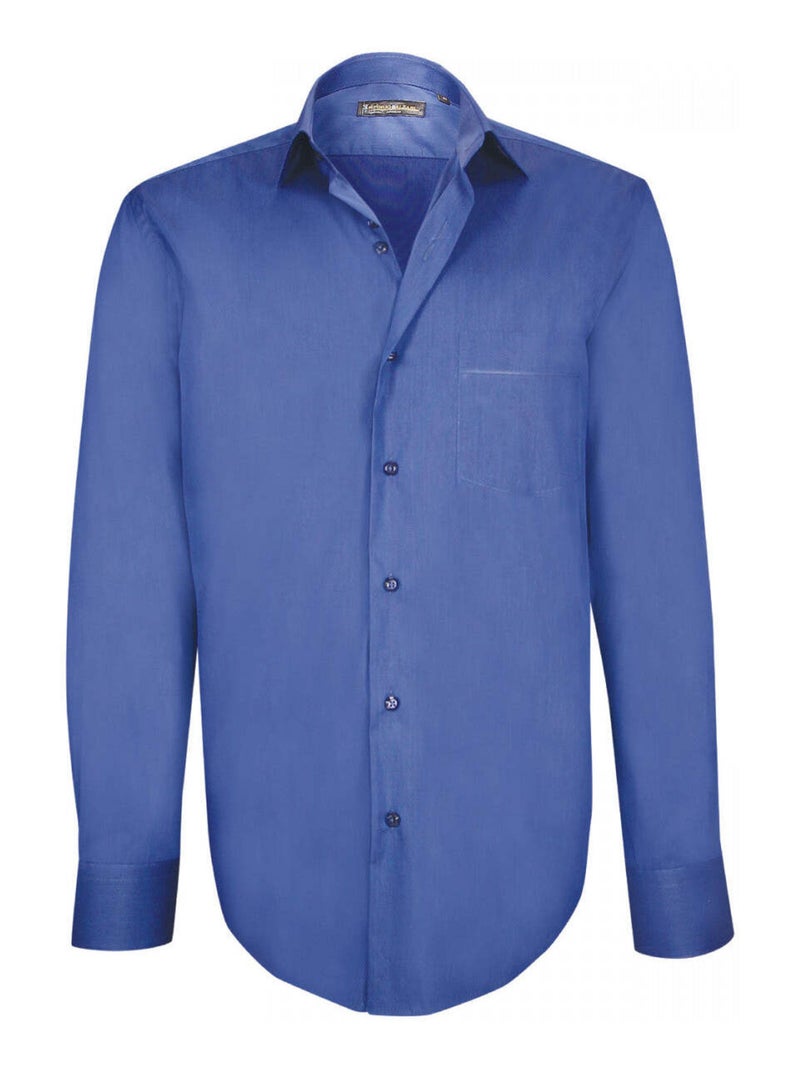 Chemise homme fil à fil coupe droite FILOTRINO Emporio balzani Bleu , 39 Bleu - Kiabi