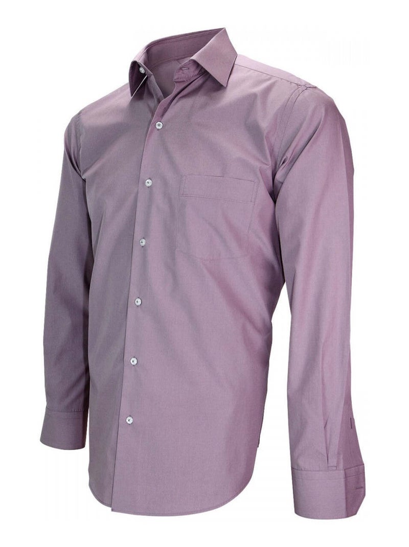 Chemise homme fil à fil coupe droite FIRENZE Emporio balzani Bleu - Kiabi