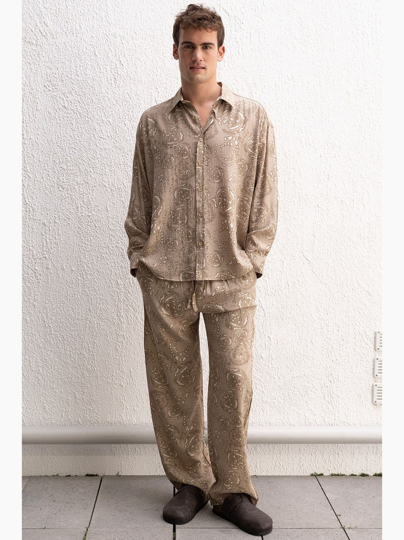 Chemise homme giesto Beige argile - Kiabi