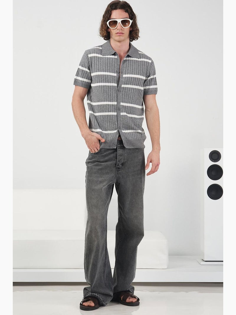 Chemise homme giesto Gris - Kiabi