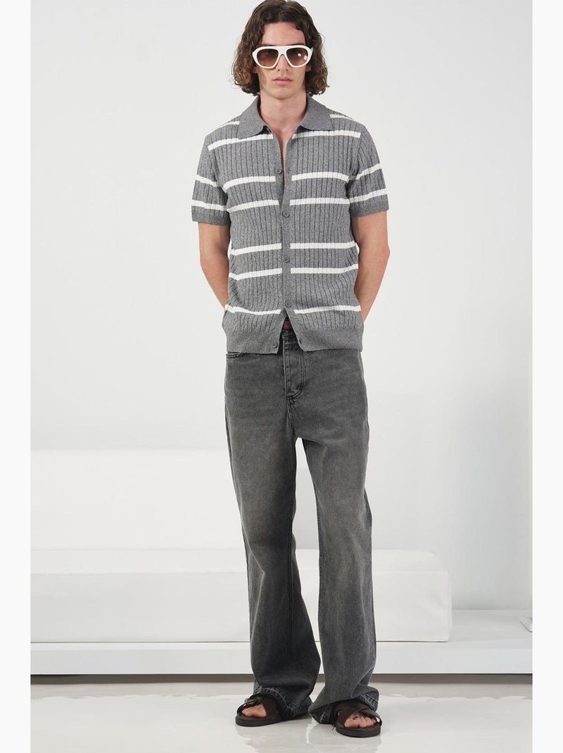 Chemise homme giesto Gris - Kiabi
