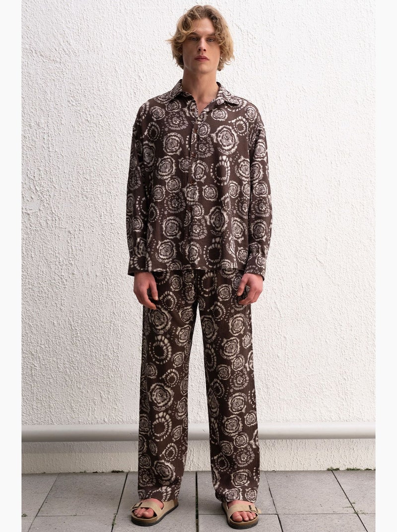 Chemise homme giesto Marron chocolat - Kiabi