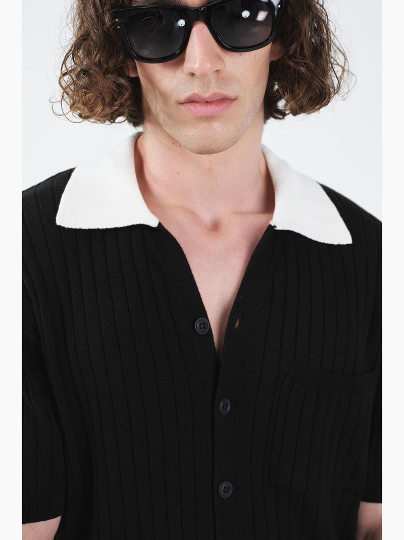 Chemise homme giesto Noir Blanc - Kiabi