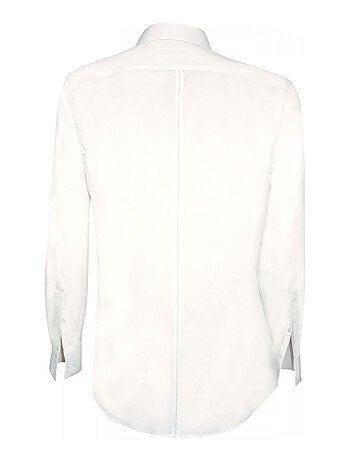 Chemise homme gorge cachée coupe cintrée GORDON Andrew Mac Allister Blanc , Blanc , 41