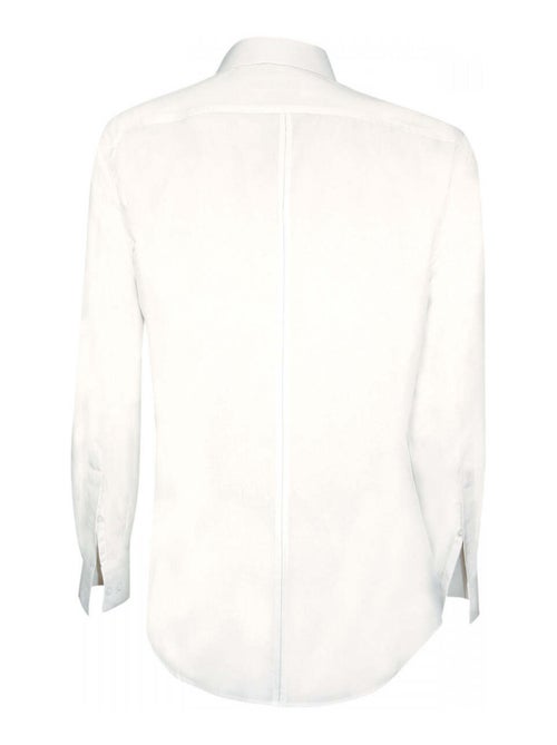 Chemise homme gorge cachée coupe cintrée GORDON Andrew Mac Allister Blanc , Blanc , 41 - Kiabi