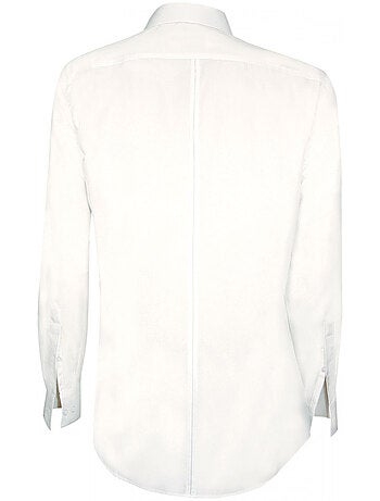 Chemise homme gorge cachée coupe cintrée GORDON Andrew Mac Allister Blanc , Blanc , 44