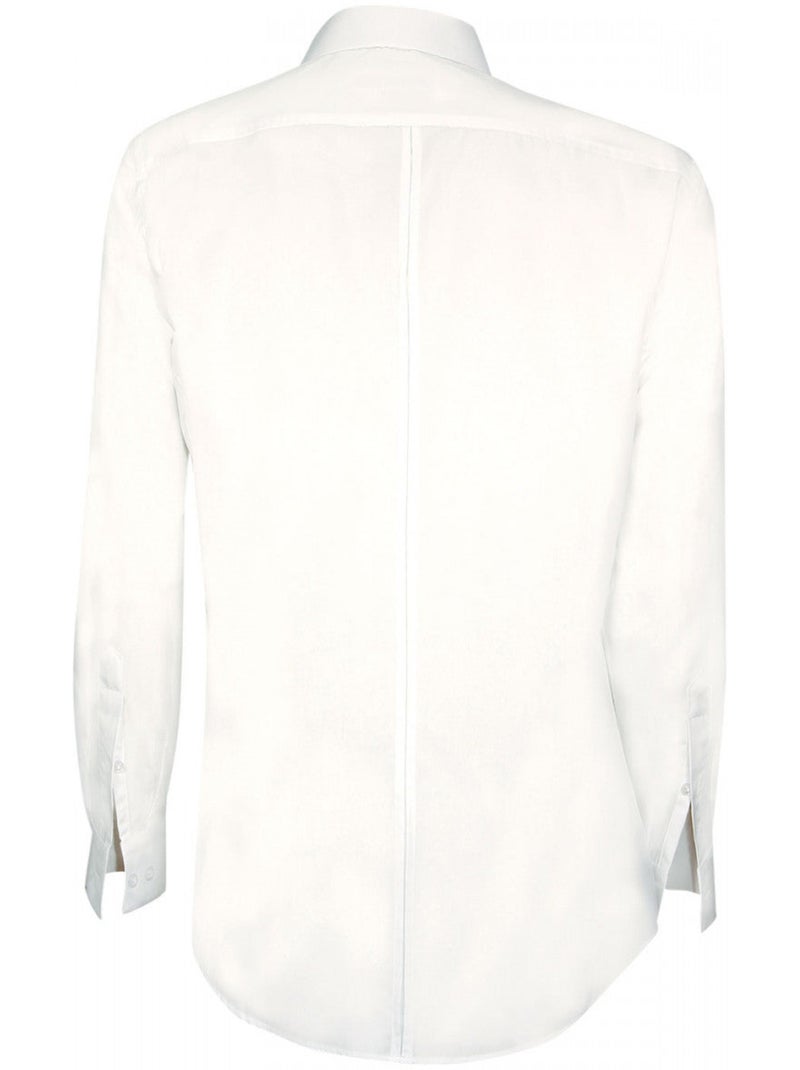 Chemise homme gorge cachée coupe cintrée GORDON Andrew Mac Allister Blanc , Blanc , 44 Blanc Blanc - Kiabi