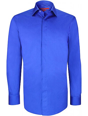 Chemise homme gorge cachée mode coupe cintrée RYAN Andrew Mac Allister