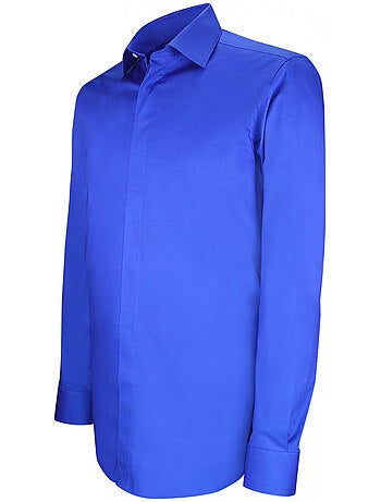 Chemise homme gorge cachée mode coupe cintrée RYAN Andrew Mac Allister