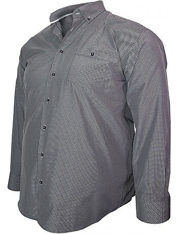 Chemise homme grande taille à carreaux coupe droite QUADRO Doublissimo