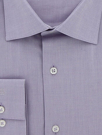 Chemise homme grande taille classique coupe droite CALISSI Doublissimo Bleu , 47,48 3XL