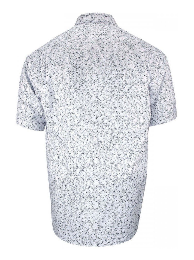 Chemise homme grande taille à motifs coupe droite NEVE Doublissimo Bleu , 47,48 3XL Bleu - Kiabi