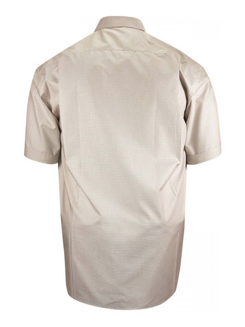 Chemise homme grande taille à motifs coupe droite SUBLIMO Doublissimo Bleu marine , 47,48 3XL - Kiabi