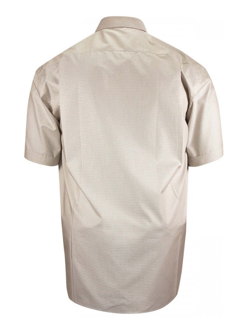 Chemise homme grande taille à motifs coupe droite SUBLIMO Doublissimo Gris , 47,48 3XL Gris - Kiabi