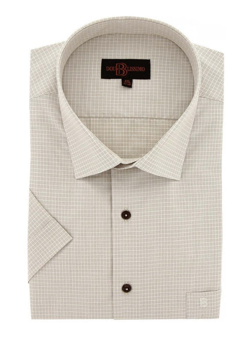 Chemise homme grande taille à motifs coupe droite SUBLIMO Doublissimo Gris , 47,48 3XL - Kiabi