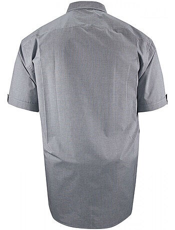 Chemise homme grande taille à motifs vichy coupe droite PIASTRE Doublissimo