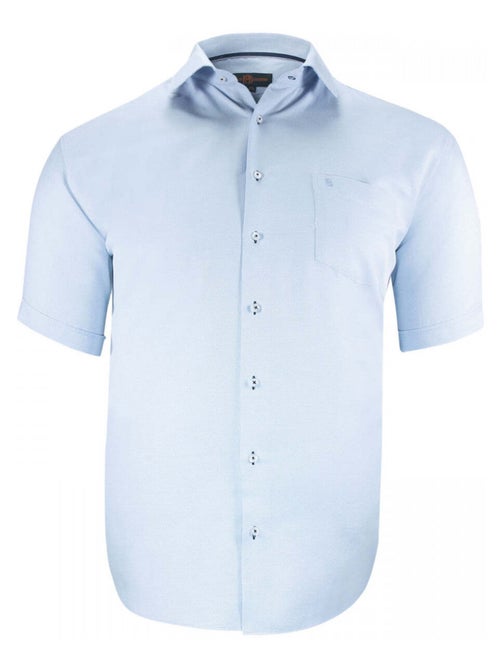 Chemise homme grande taille à tissu armuré coupe droite QUOTIDIANO Doublissimo - Kiabi Chemise homme grande taille à tissu armuré coupe droite QUOTIDIANO Doublissimo - Kiabi