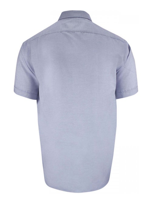 Chemise homme grande taille à tissu armuré coupe droite QUOTIDIANO Doublissimo Rouge , 51,52 5XL - Kiabi