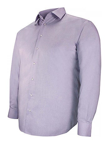 Chemise homme grande taille classique coupe droite CALISSI Doublissimo