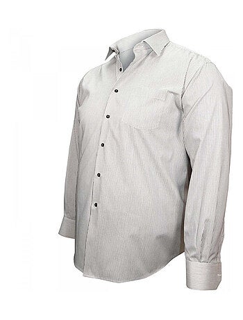 Chemise homme grande taille classique coupe droite JOHN Doublissimo