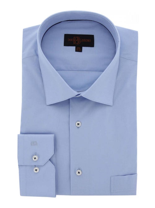 Chemise homme grande taille classique coupe droite LAVORO Doublissimo Beige , 49,50 4XL - Kiabi