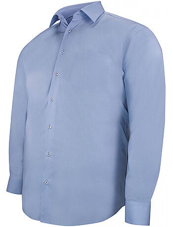 Chemise homme grande taille classique coupe droite lavoro doublissimo