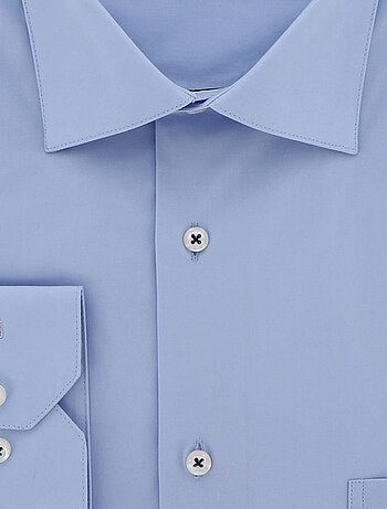 Chemise homme grande taille classique coupe droite LAVORO Doublissimo