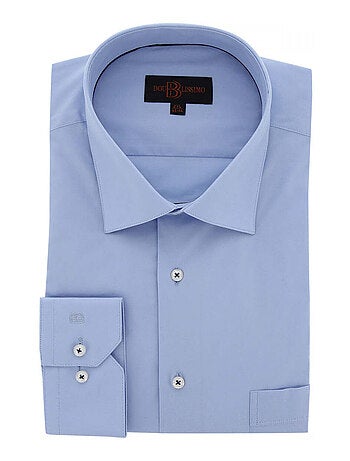 Chemise homme grande taille classique coupe droite LAVORO Doublissimo