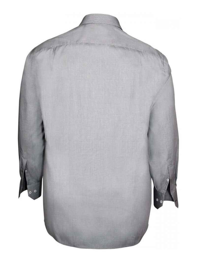 Chemise homme grande taille classique coupe droite SMART Doublissimo Blanc , 45,46 2XL Blanc - Kiabi