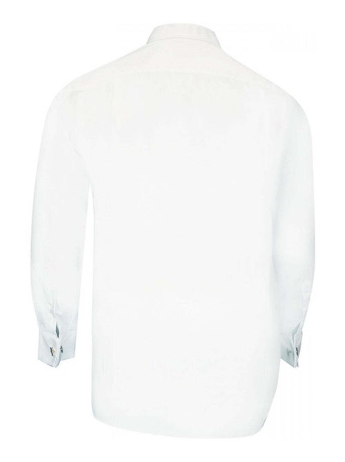 Chemise homme grande taille COL CASSE coupe droite Doublissimo Blanc , 51,52 5XL - Kiabi Chemise homme grande taille COL CASSE coupe droite Doublissimo Blanc , 51,52 5XL - Kiabi