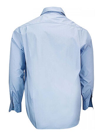 Chemise homme grande taille double col coupe droite VESUVIO Doublissimo Blanc , 45,46 2XL