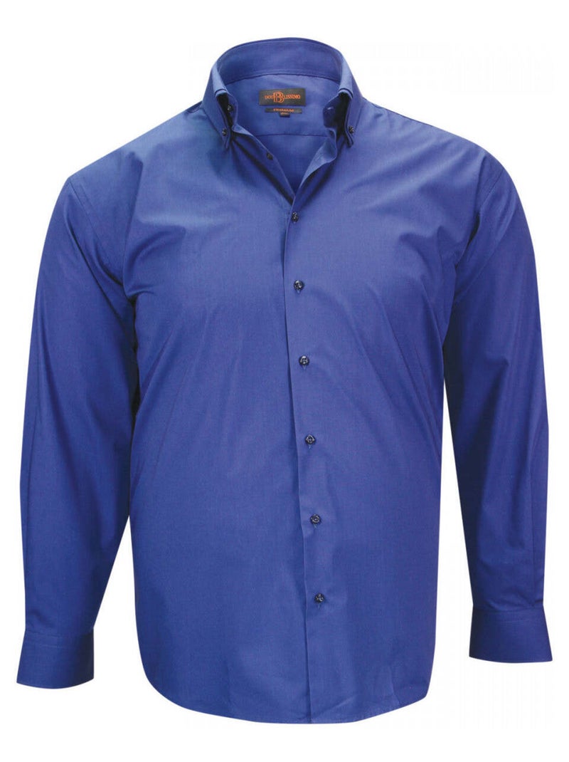 Chemise homme grande taille double col coupe droite VESUVIO Doublissimo Noir , 47,48 3XL Noir - Kiabi