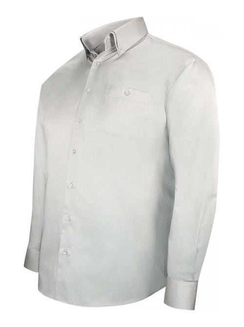 Chemise homme grande taille double col repassage facile coupe droite COLBUNI Doublissimo - Kiabi Chemise homme grande taille double col repassage facile coupe droite COLBUNI Doublissimo - Kiabi