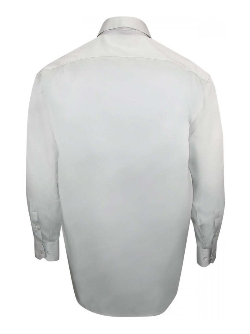 Chemise homme grande taille double col repassage facile coupe droite COLBUNI Doublissimo Vert - Kiabi