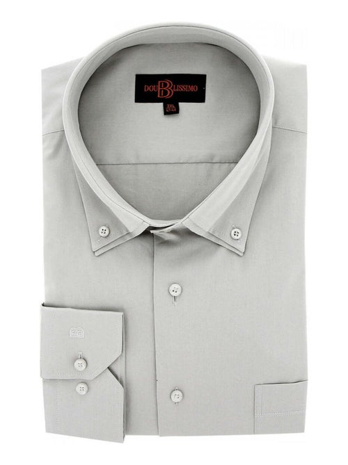 Chemise homme grande taille double col repassage facile coupe droite COLBUNI Doublissimo - Kiabi Chemise homme grande taille double col repassage facile coupe droite COLBUNI Doublissimo - Kiabi