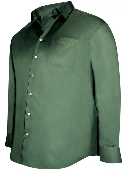 Chemise homme grande taille en coton coupe droite STANLEY Doublissimo - Kiabi